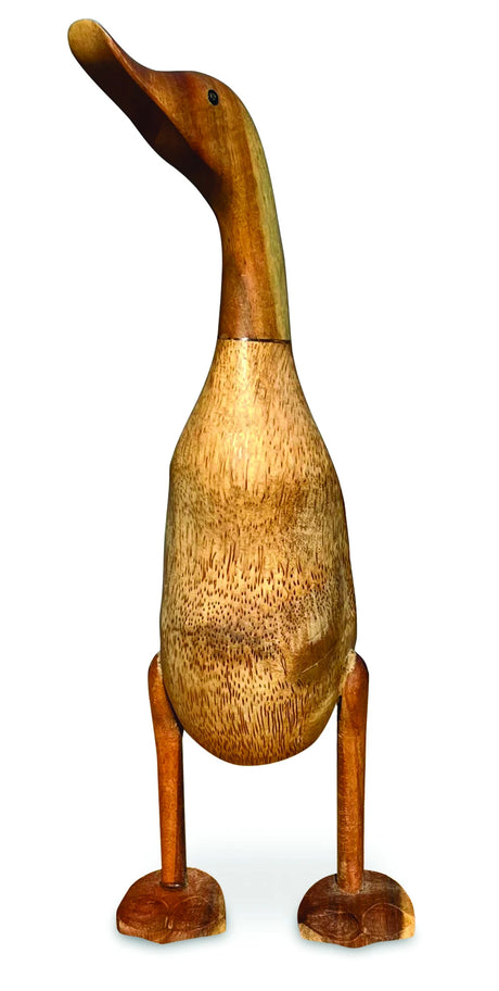 SMOOTH DUCK NATURAL 45cm LARGE, SET OF 3