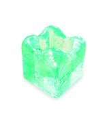 ICE CUBE TEA LIGHT HOLDER 7x7cm