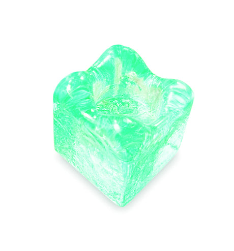 ICE CUBE TEA LIGHT HOLDER 7x7cm