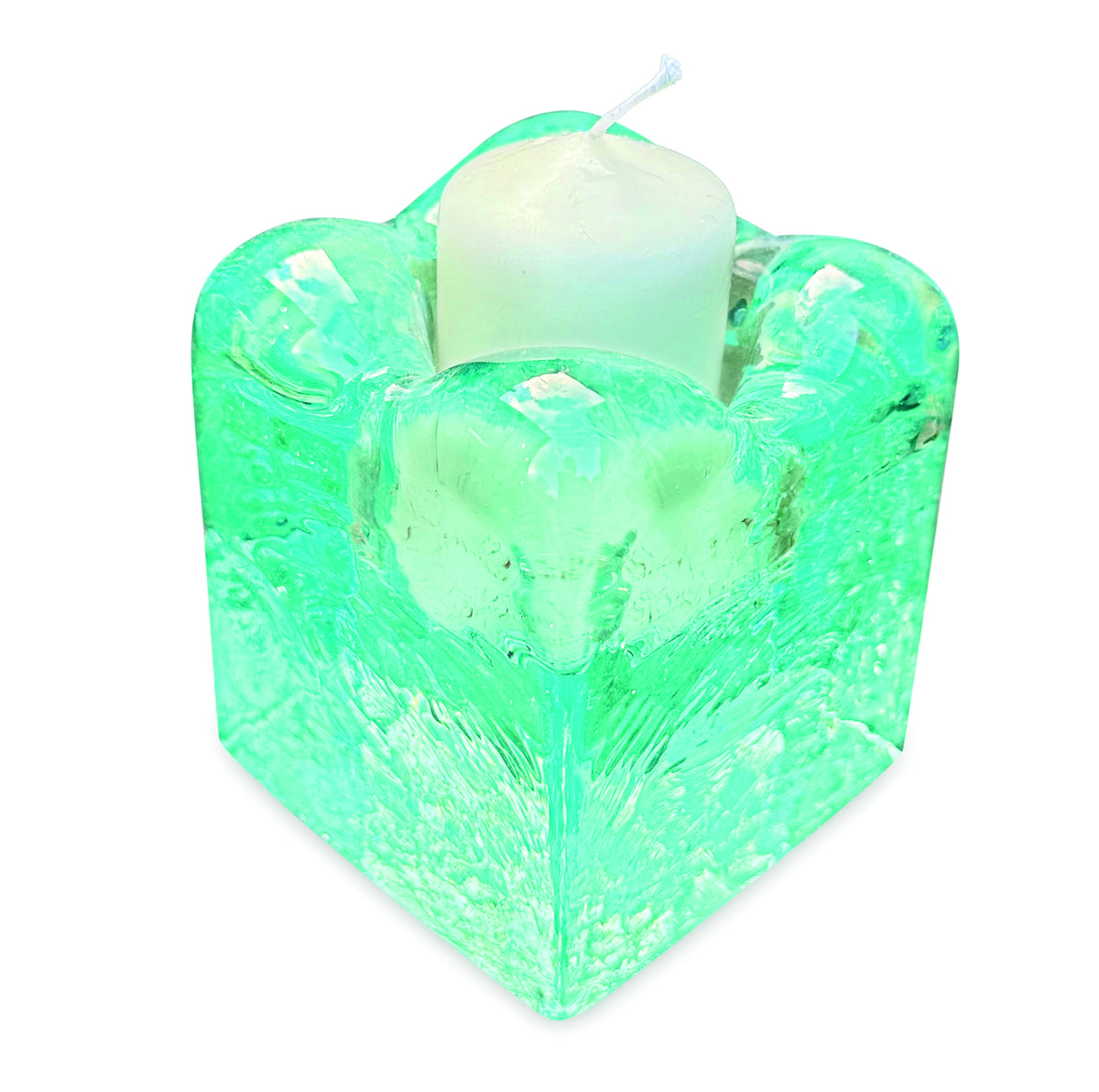 Ice Cube Tea Light Holder 8x8