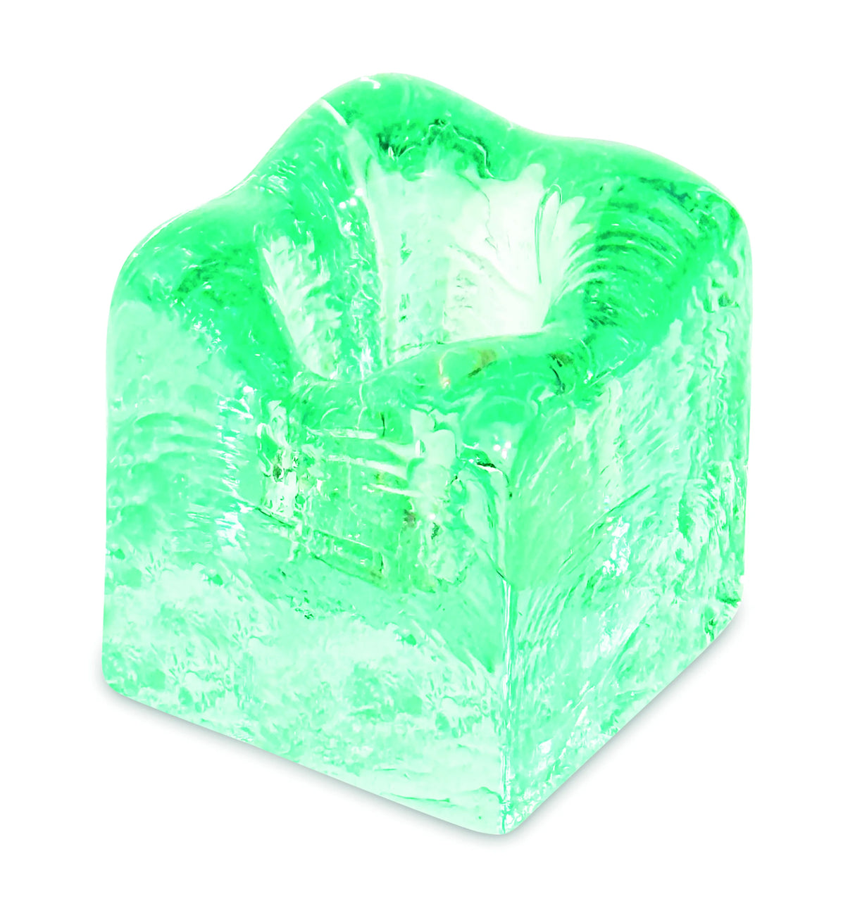 ICE CUBE TEA LIGHT HOLDER 8x8cm