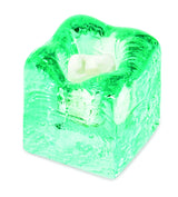 ICE CUBE TEA LIGHT HOLDER 8x8cm