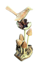 Wren On 5 Mushrooms