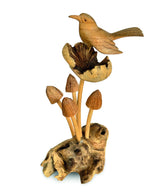 Wren On 5 Mushrooms