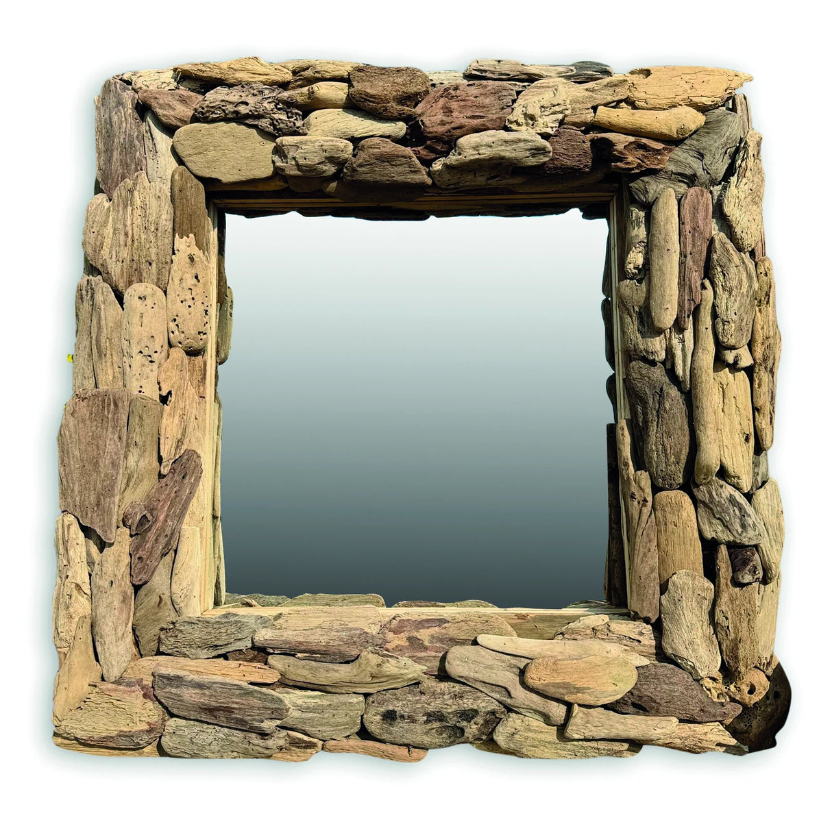 Beachcomber Square Mirror 60cm