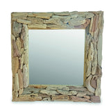 Beachcomber Square Mirror 60cm