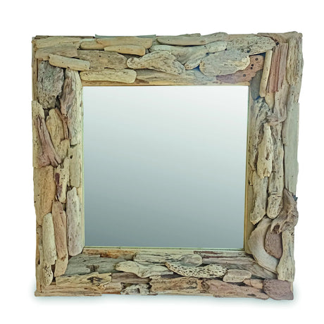 Beachcomber Square Mirror 60cm