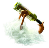 White Fluffy Drunken Daisy Duck