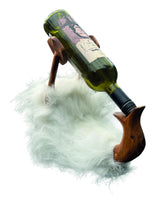 White Fluffy Drunken Daisy Duck