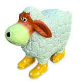 Sheep With Yellow Boots