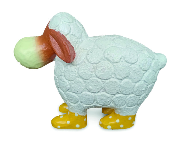 SHEEP WITH YELLOW BOOTS