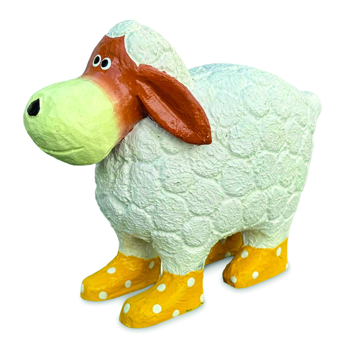 Sheep With Yellow Boots