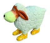 Sheep With Yellow Boots