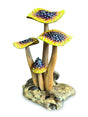 Yellow Blusher 4 X Mushrooms 20-22cm