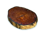 Tree Root Slice Coaster 10-17cm Dia