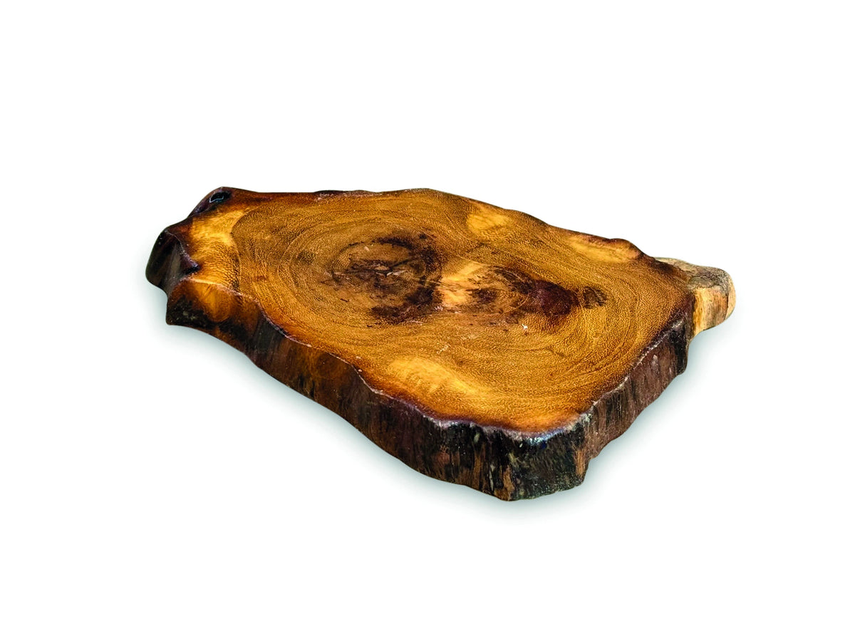 Tree Root Slice Coaster 10-17cm Dia