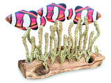 Clownfish Shoal In Seagrass