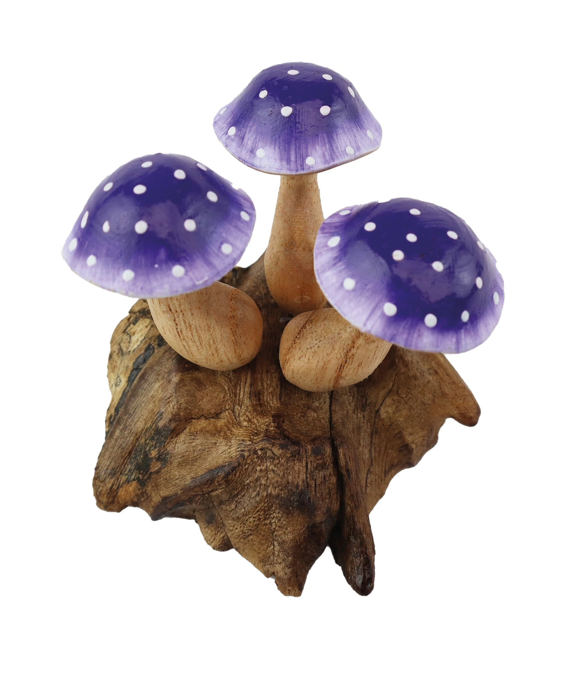 Triple Shroomy Indigo Mini Sculpture