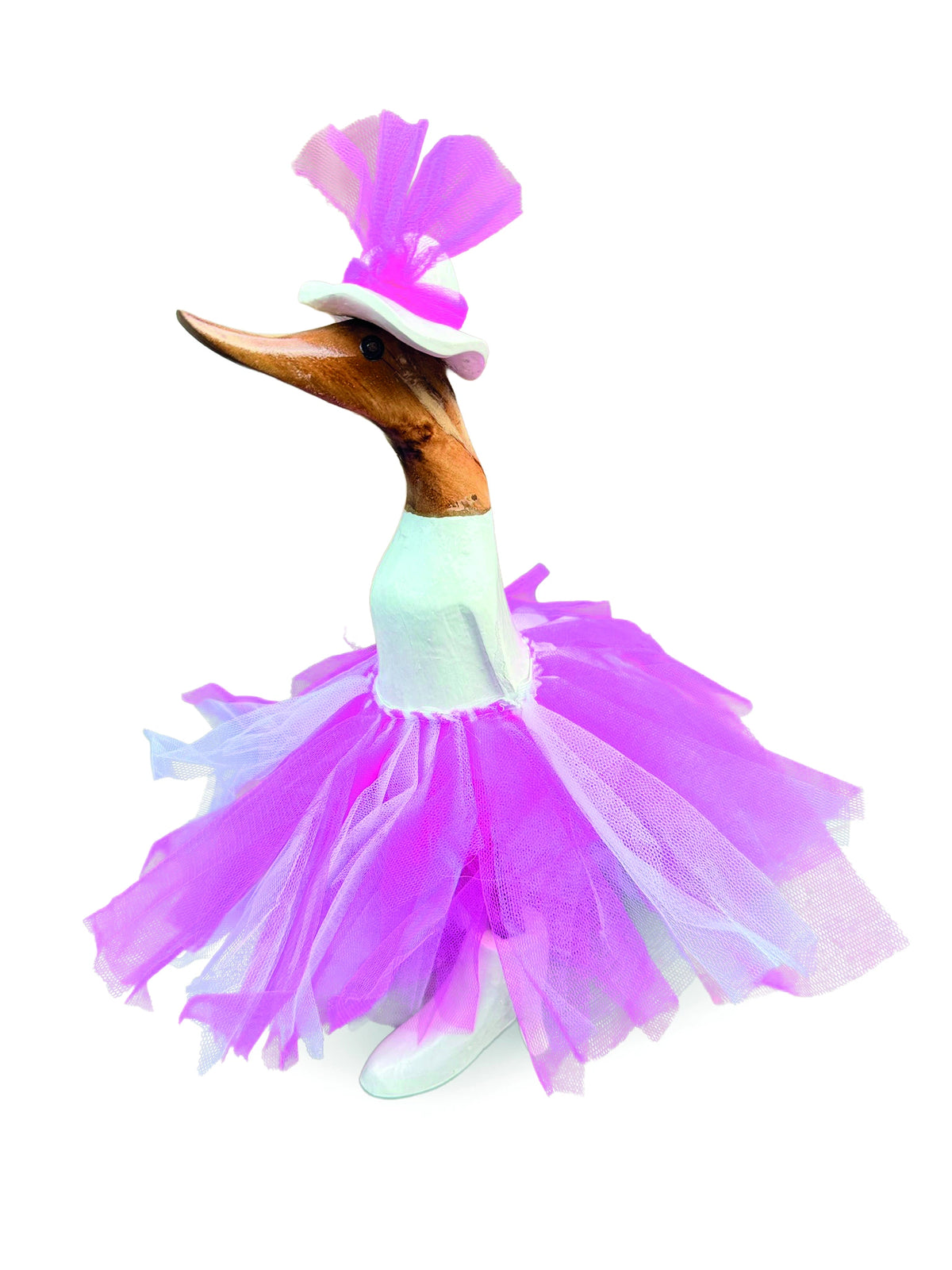 Pink Tutu Skirt Duck 25cm