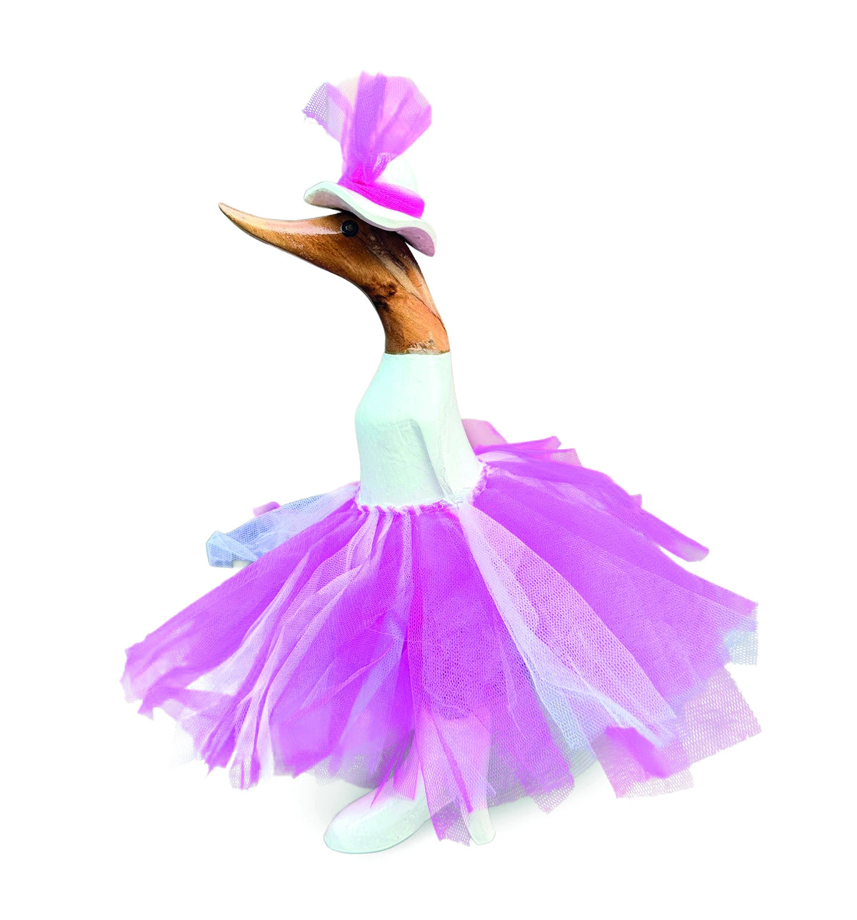 Pink Tutu Skirt Duck 25cm