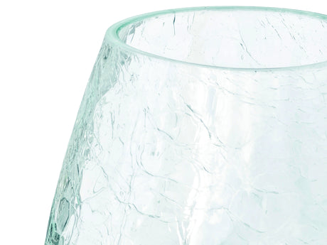 Crackle Glass Bowl 17cm