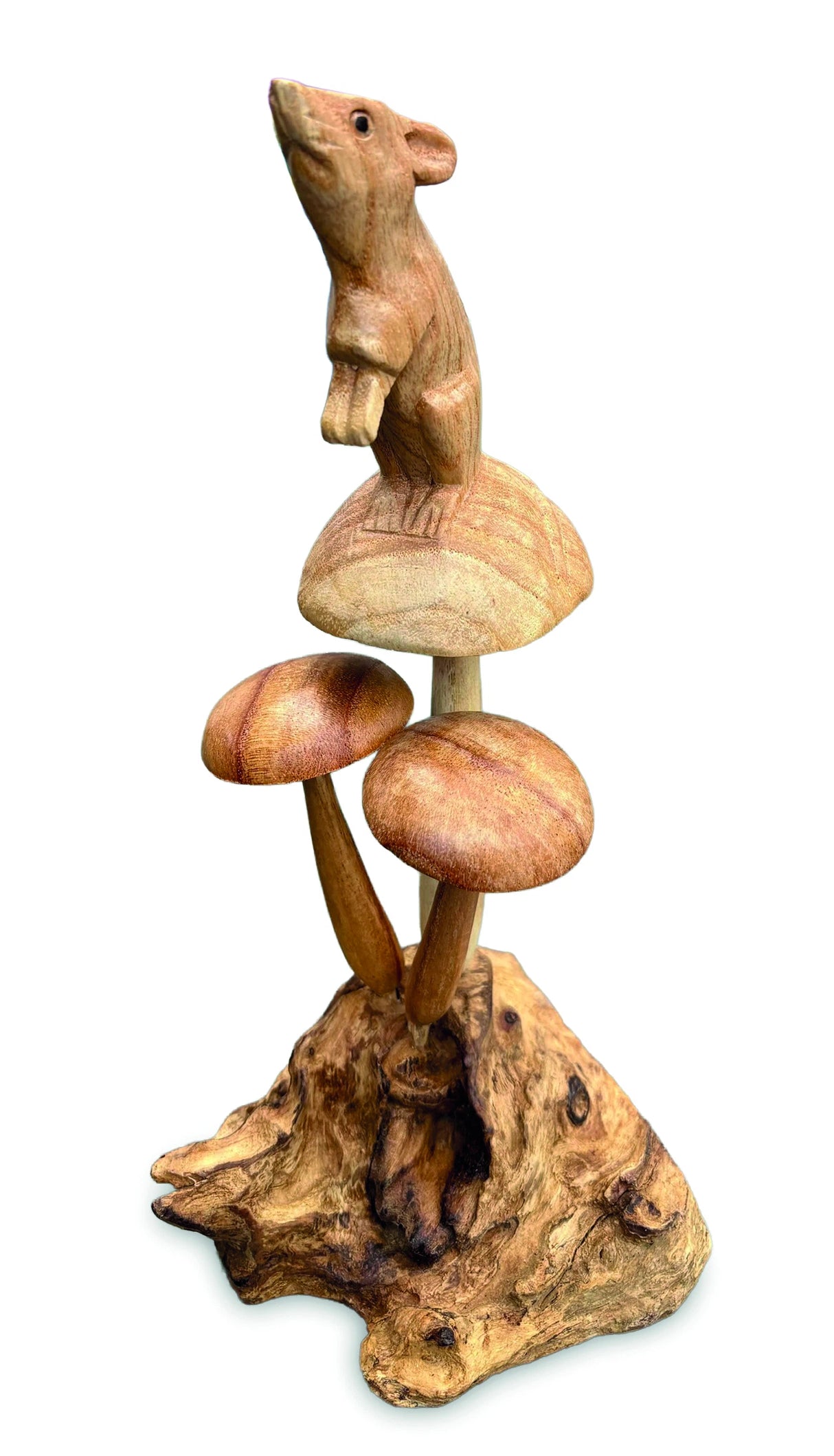 Mouse On Mushroom 22cm