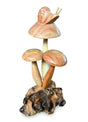 Snail On Mushroom 17cm