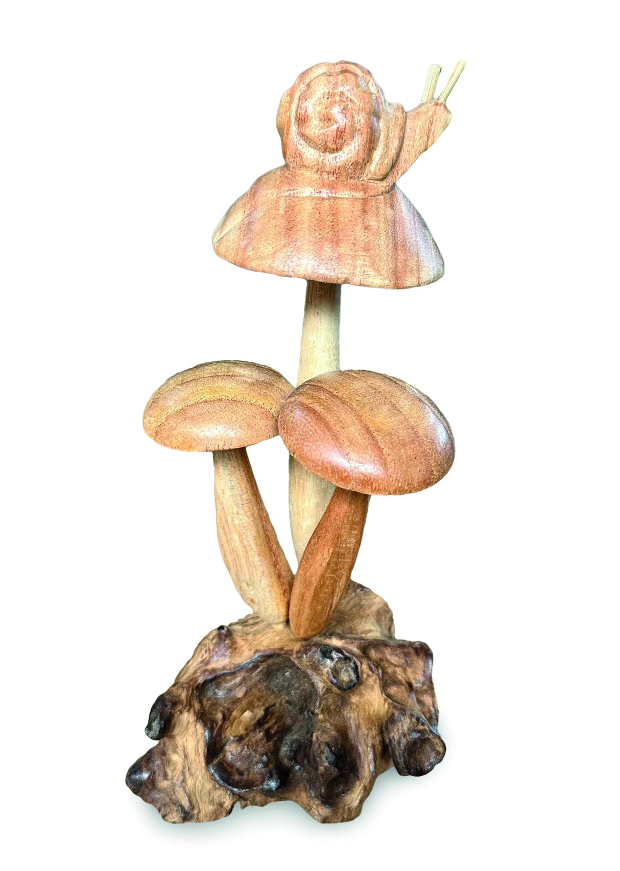 SNAIL ON MUSHROOM 17 CM