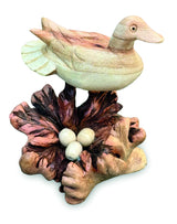 NESTING DUCK WITH EGGS 11 CM
