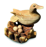 Nesting Duck With Eggs 11cm