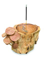 Incense Holder With Mushrooms 18cm