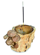 Incense Holder With Mushrooms 18cm