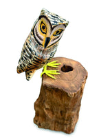 Painted Single Tawny Owl 26cm