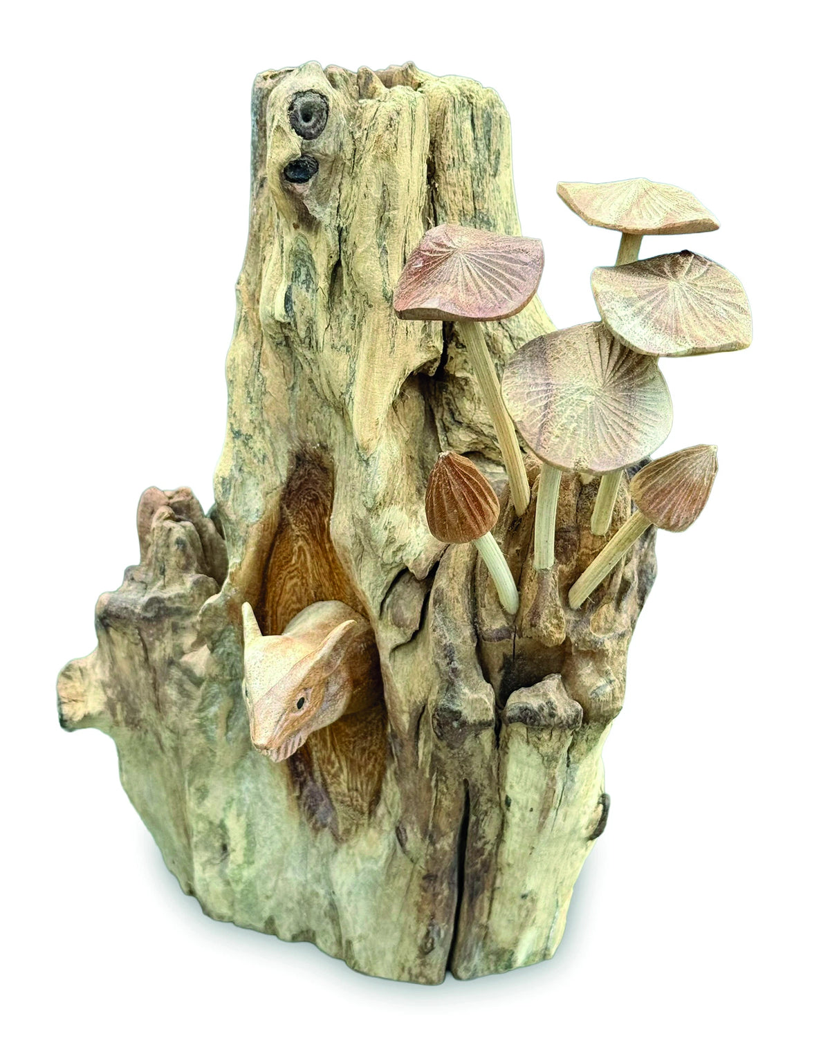 Mouse Hiding In The Mushrooms 27cm