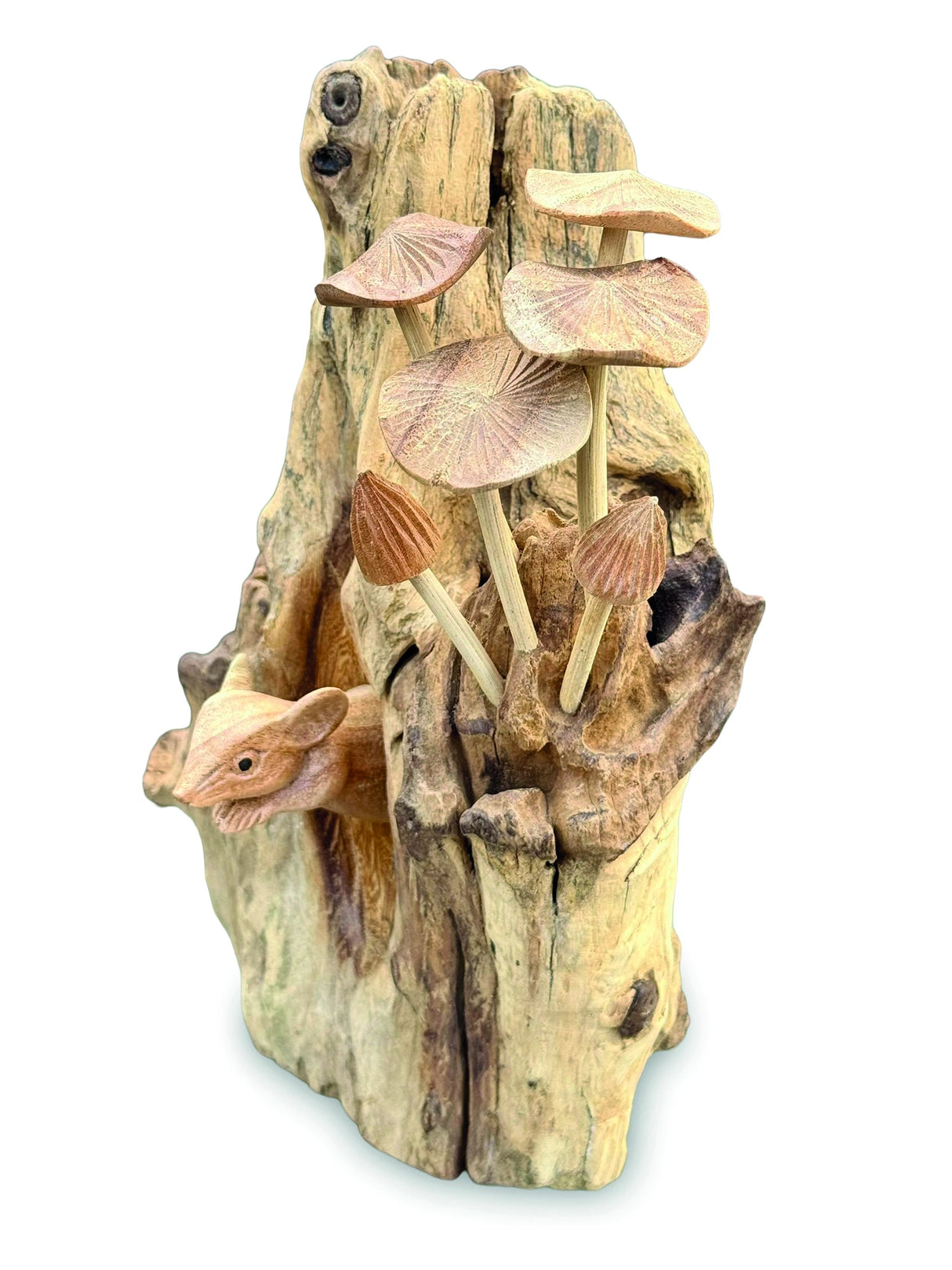 Mouse Hiding In The Mushrooms 27cm
