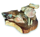 Three Blind Mice With Mushrooms 10cm