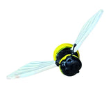 Pack Of 10 Painted Wooden Bees Small 6.5cm