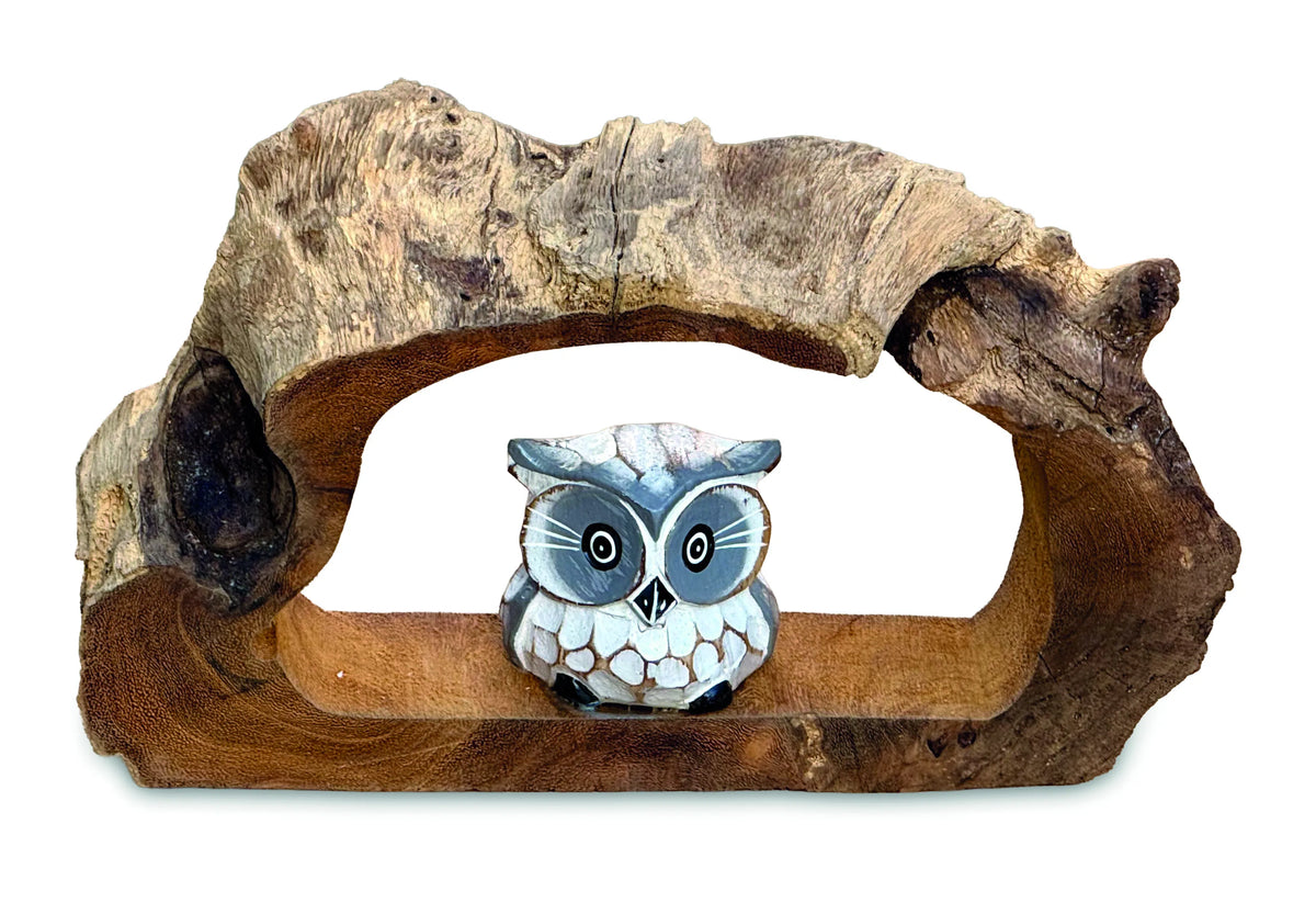 Hideaway Baby Owl 34cm