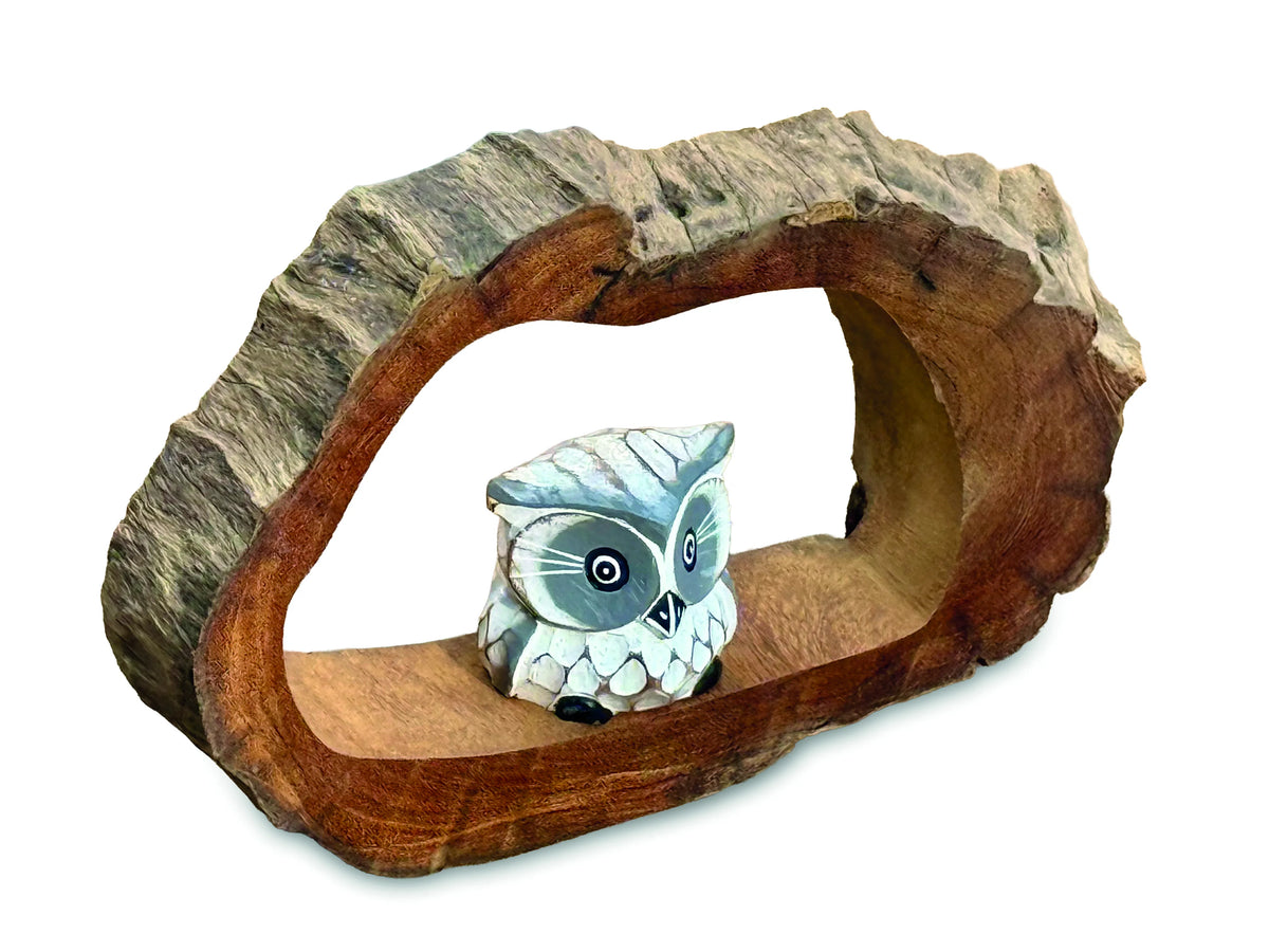 Hideaway Baby Owl 34cm
