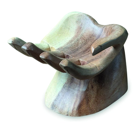 CHUNKY RAISED HAND BOWL 20 CM