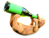 Duncan The Drunken Dog Bottle Holder Natural 35cm