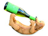 Duncan The Drunken Dog Bottle Holder Natural 35cm
