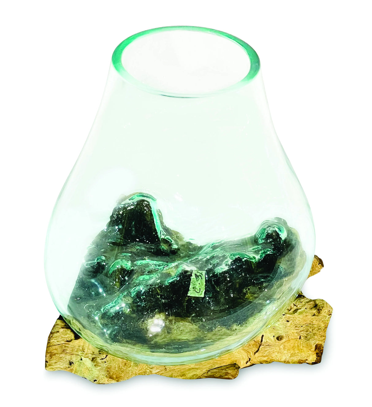 Root With Glass Bowl Medium