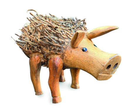 Percy The Fuzzy Pig Small 16-18cm