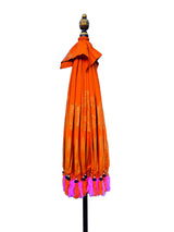 Sunset Bloom Bali Sun Parasol (Orange And Pink) 2m (With Pole Joint)