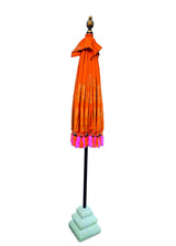 Sunset Bloom Bali Sun Parasol (Orange And Pink) 2m (With Pole Joint)
