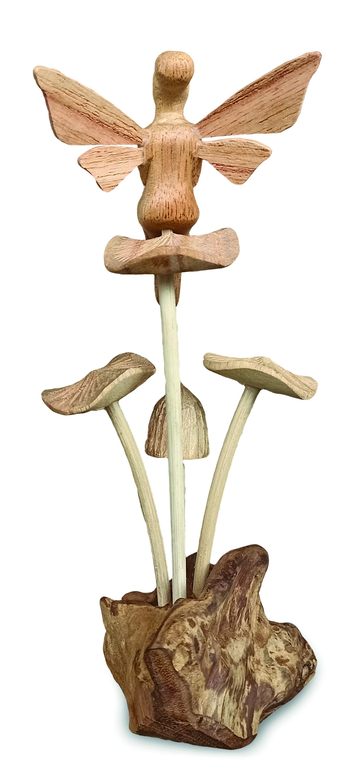 Tinkerbell Fairy On Mystical Mushrooms
