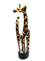 Double Giraffe Family 100cm