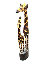 Double Giraffe Family 100cm