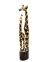 Double Giraffe Family 100cm